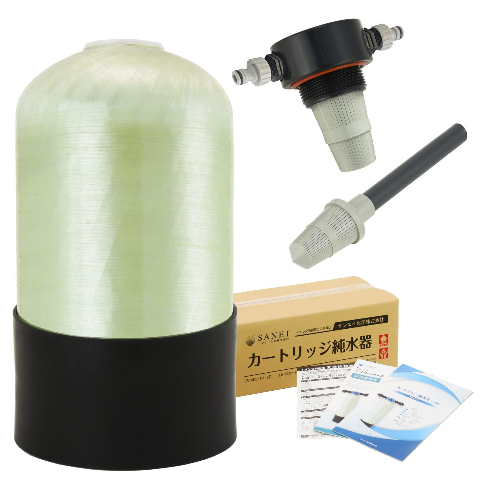 Amazon | サンエイ化学 カートリッジ純水器 15L スタンダードタイプ