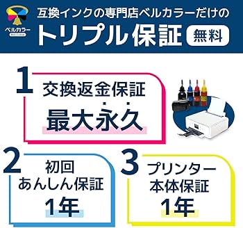 Amazon.co.jp: 3年保証 キャノン (CANON) 互換 インクカートリッジ PGI