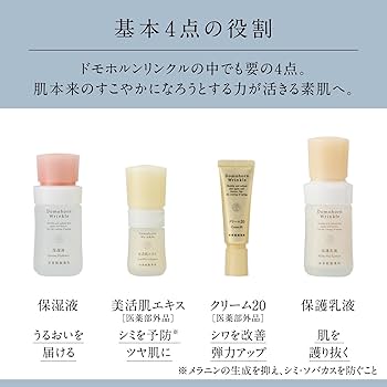 Amazon.co.jp: 【クリスマスコフレ】ドモホルンリンクル 基本4点1か月