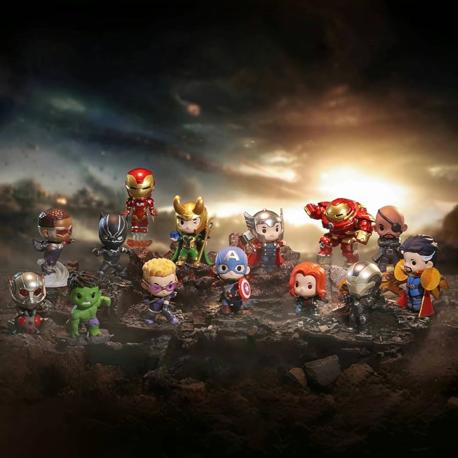 Amazon.co.jp: POP MART MARVEL アベンジャーズ シリーズ【1ピース