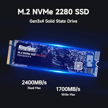 Amazon | KingSpec 1TB PCIe NVMe 3D NAND ソリッドステートドライブ M