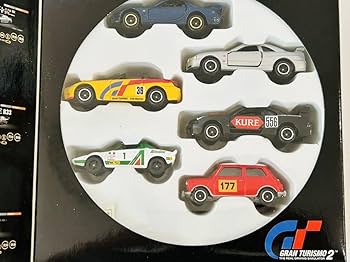 Amazon.co.jp: Tomica Gran Turismo 2, Set of 6 : Toys & Games