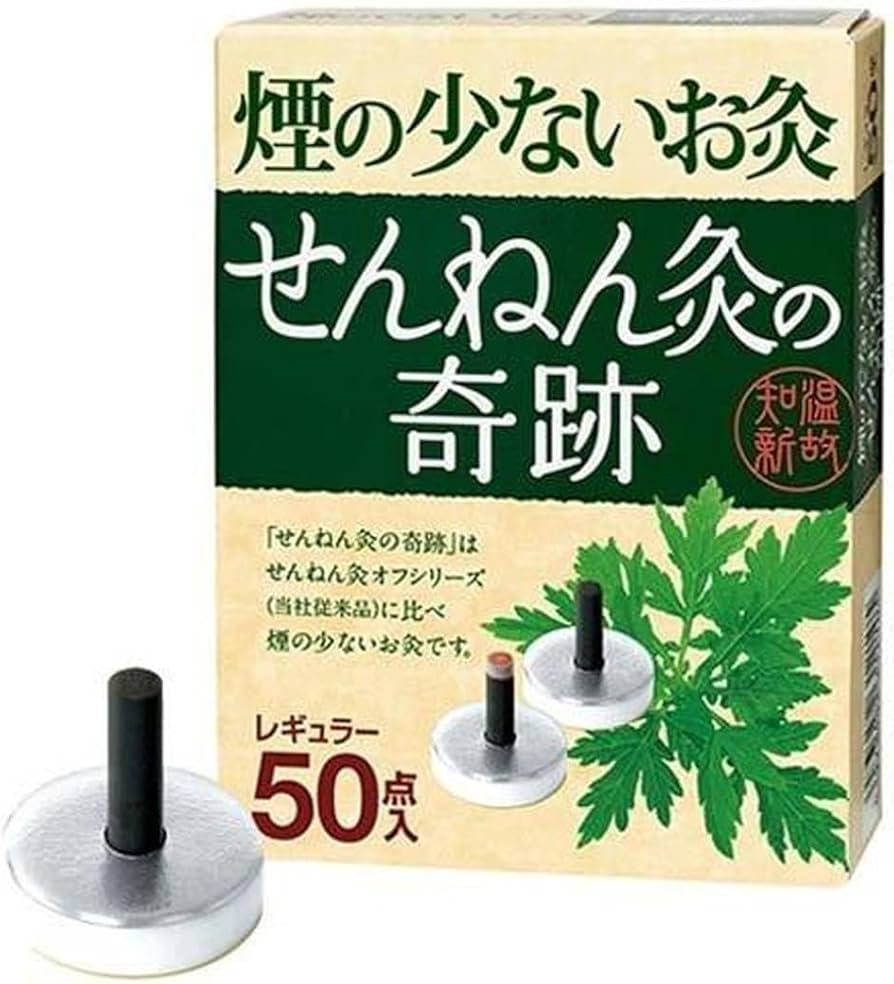Amazon.co.jp: 煙の少ないお灸 せんねん灸の奇跡 レギュラー 50点入