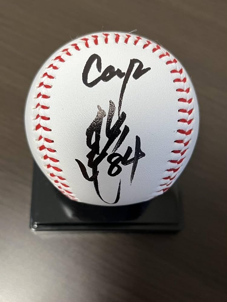 Amazon.co.jp: 広島 東洋 カープ 新井 良太 直筆 サイン ボール 新