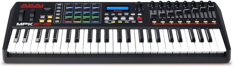 Amazon | AKAI Professional フルサイズのセミウェイト49鍵MIDI