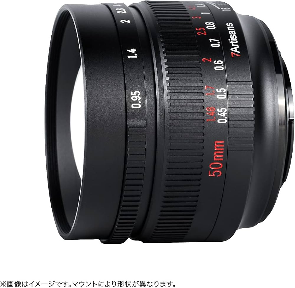 Amazon.co.jp: 7artisans 七工匠 50mm F0.95 (富士フイルムXマウント