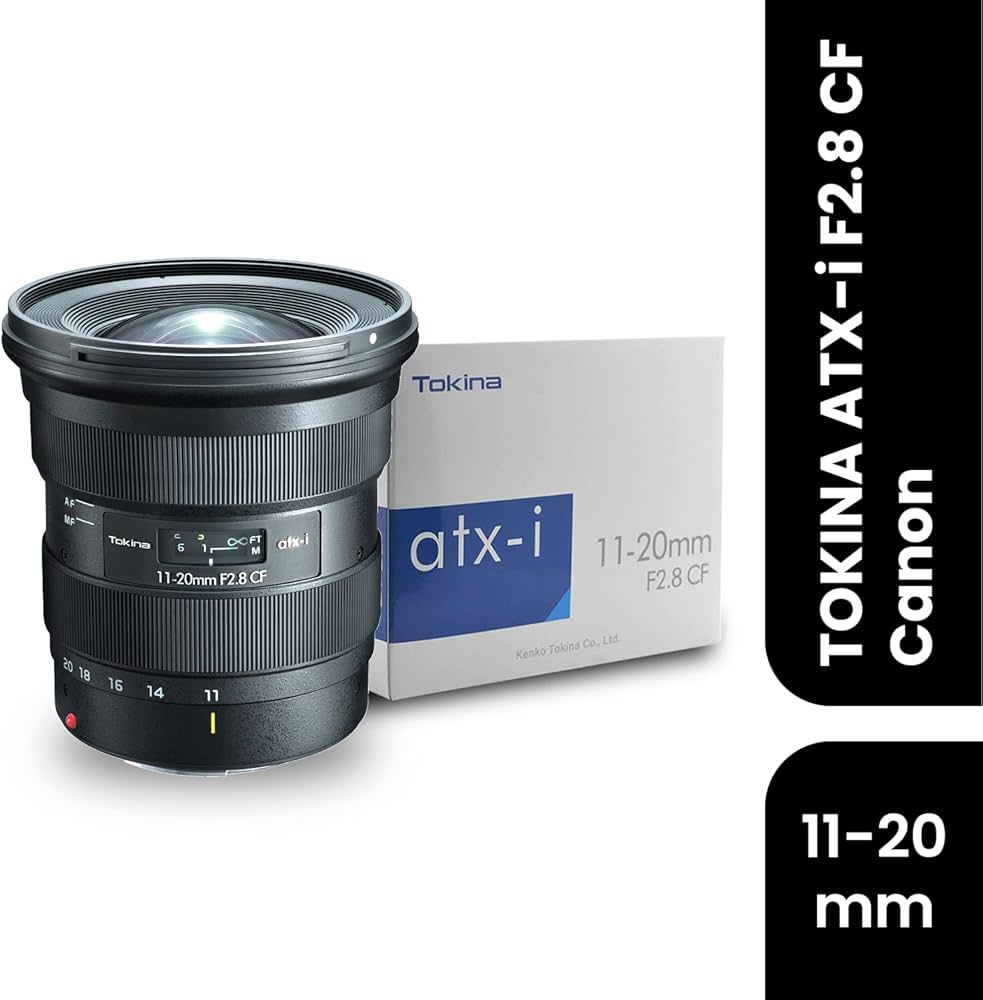 Tokina ATX-i 11-20mm F/2.8 AF CF for Canon EF Mount DSLR Camera