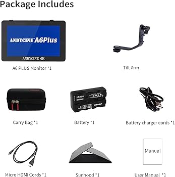 Amazon.com: ANDYCINE A6 Plus V2 6