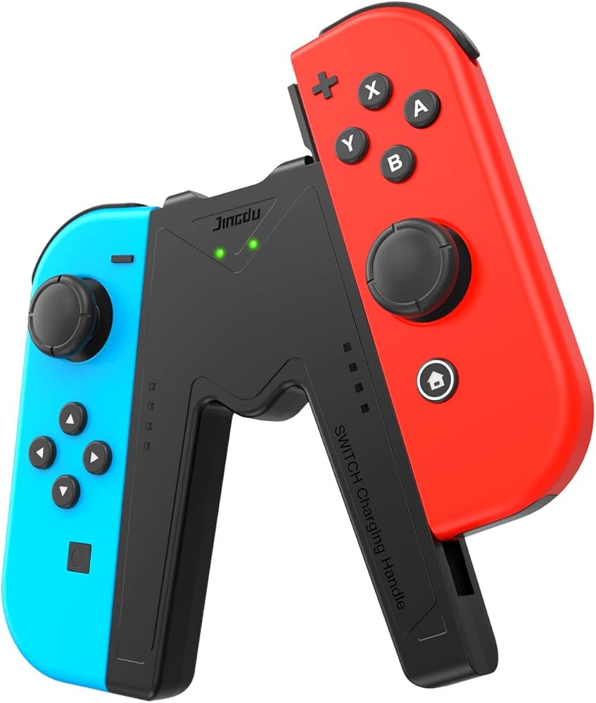 Amazon.com: JINGDU Switch JoyCon Charging Grip Compatible with