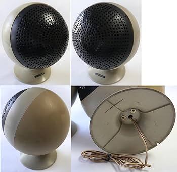 Amazon.co.jp: レトロ 球形スピーカー コロンビア スペースエイジ 70
