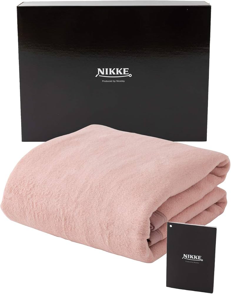 Amazon｜ナイスデイ シルク 毛布 ピンク シングル (140×200cm) シルク