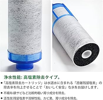 Amazon | Yeagel JF-21 交換用浄水器カートリッジ（JF-22-F JF-20TK-SW