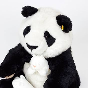 Amazon.co.jp: シュタイフ×グランパパ パンダ ぬいぐるみ マザーラブ
