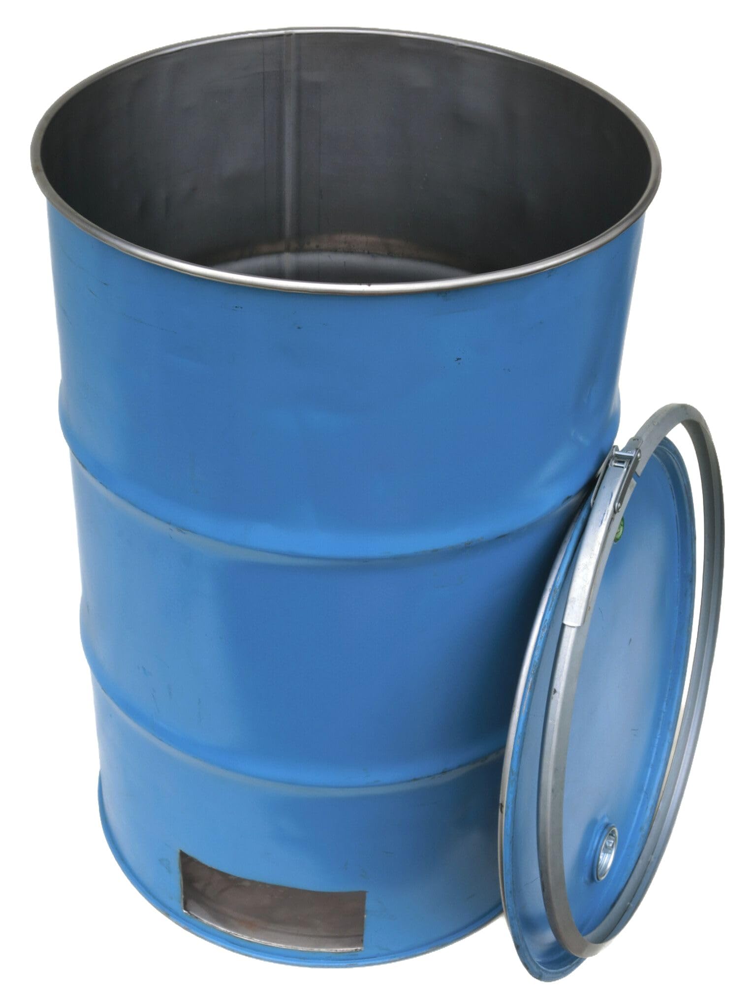 Amazon | 焼却炉 ドラム缶 200L フタ＆バンド付き (焼却炉ボディ缶