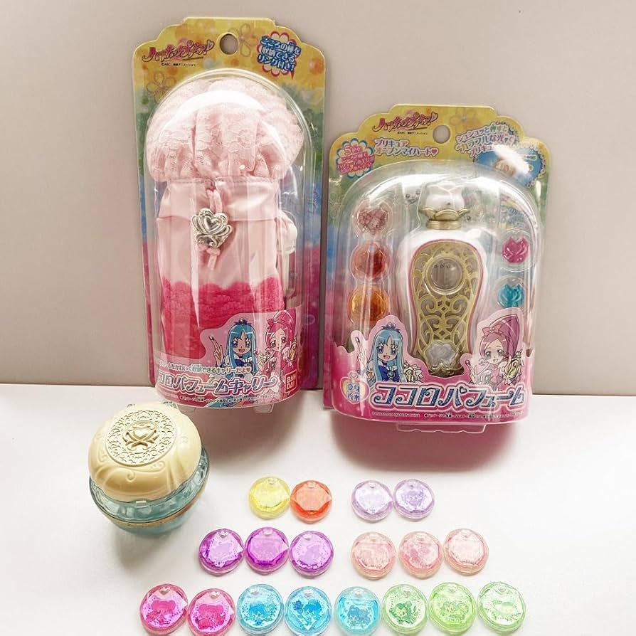 ハートキャッチプリキュア ココロポット、こころの種 64個 ハート