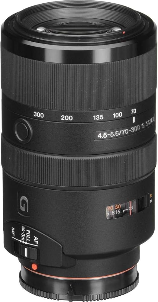 Amazon.com : Sony DSLR Lens 70-300mm F4.5-5.6 G SSM II Zoom Lens