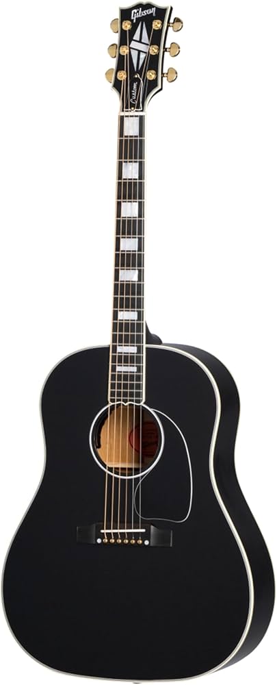 Amazon | Gibson J-45 Custom Ebony アコースティックギター ギブソン