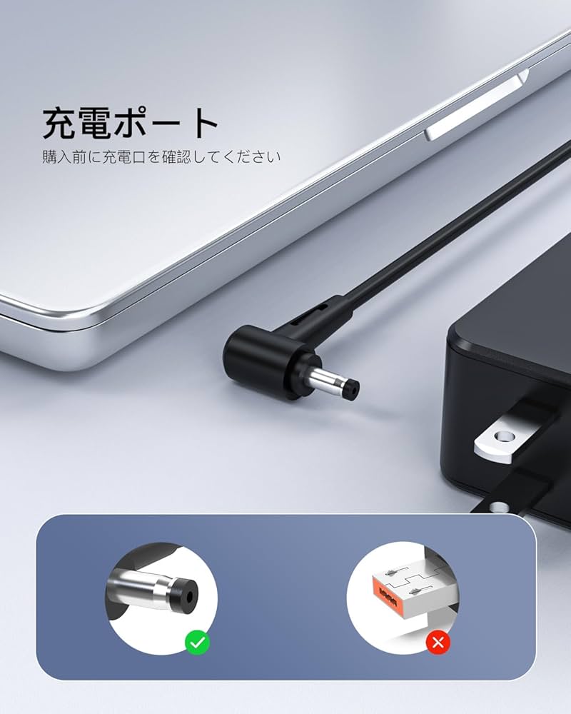 Amazon.co.jp: 【PSE認証/2.3mコード】19V 1.75A 33W Asus互換用 AC