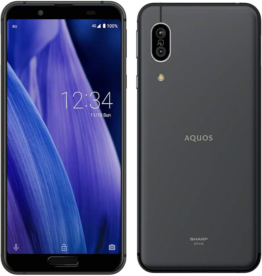 Amazon.co.jp: [Refurbished] SHARP AQUOS SENSE3 SHV45 au Black, 5.5