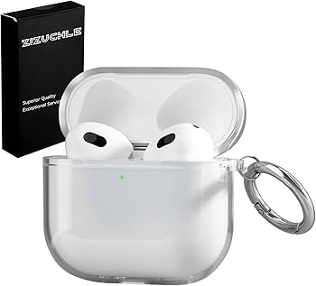 Amazon | ZIZUCHLE for Airpods 4 ケース クリア Airpods 第4世代