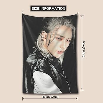 Amazon.co.jp: Stray Kids Hyunjin ヒョンジン(16) タペストリー 北欧