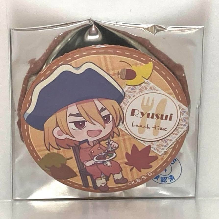 Amazon.co.jp: Dr.STONE Lunch time 缶バッジ ミニキャラver. 七海龍水