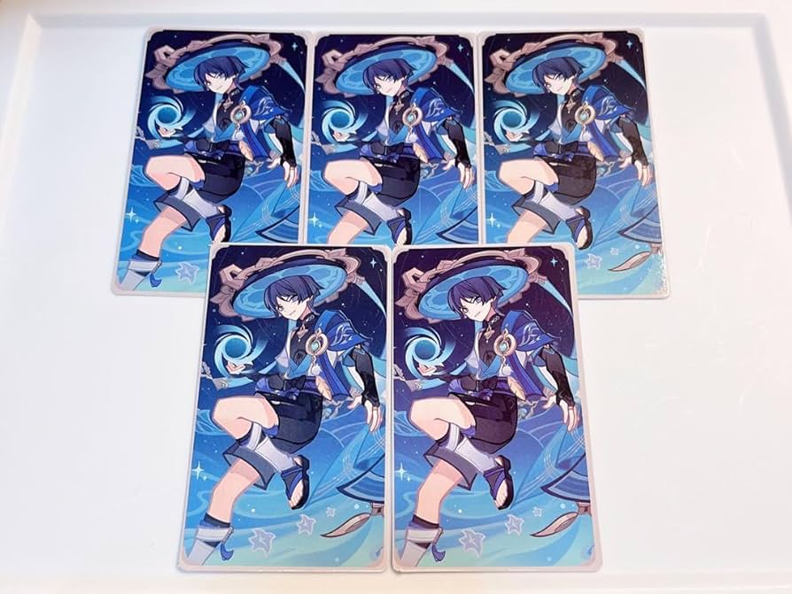 Amazon.co.jp: 原神 七星召喚 カード 5点 放浪者 スカラマシュ : おもちゃ