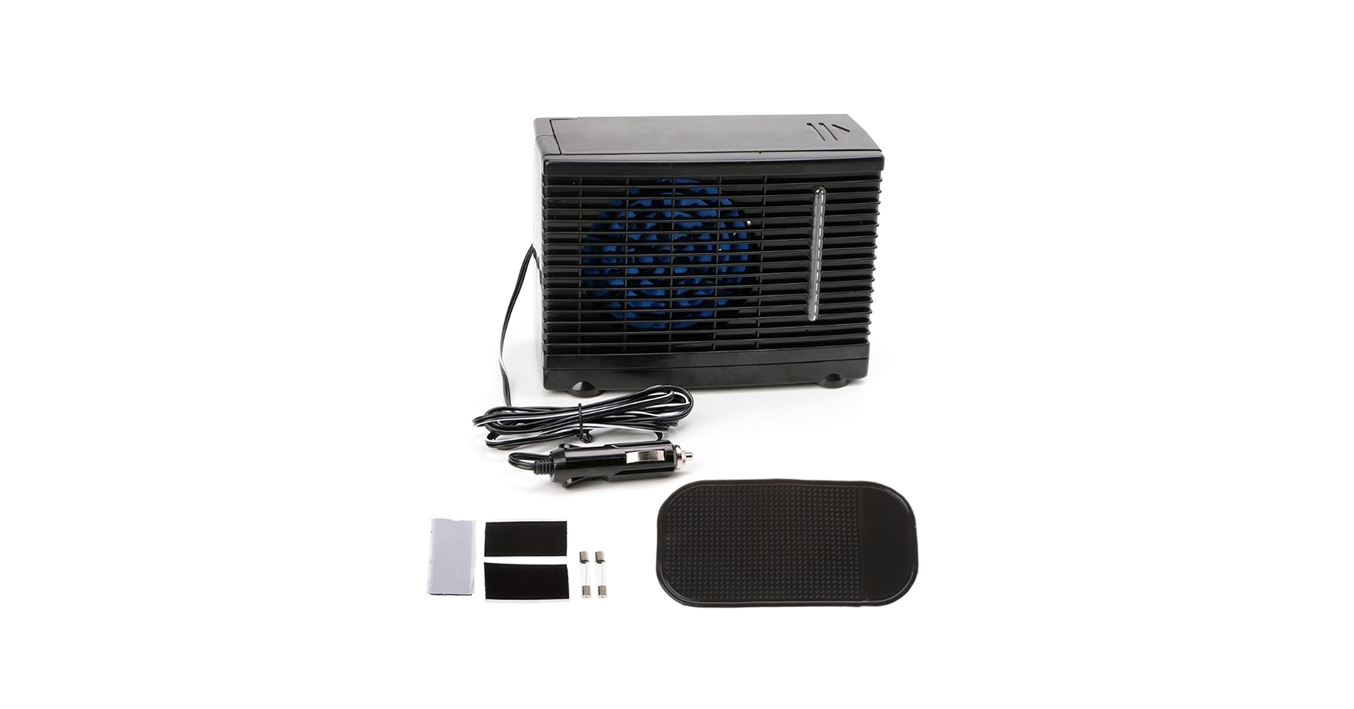 Amazon.co.jp: 12V 60W 調整可能なカーエアコン、クーラー冷却ファン水