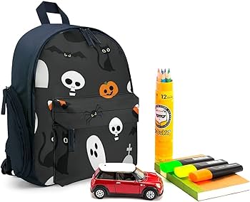 Amazon.co.jp: リュック ハロウィン おばけ スカル 猫 キッズ リュック