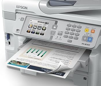 Amazon.co.jp: EPSON A4ビジネスインクジェットFAX複合機 PX-M741F