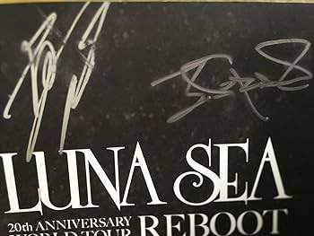 Amazon.co.jp: 直筆サイン入りLUNA SEA 20th ANNIVERSARY WORLD TOUR