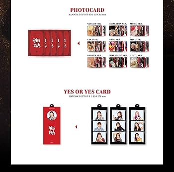 Amazon.com: JYP Entertainment Twice - YES o r YES [A+B+C ver. Set