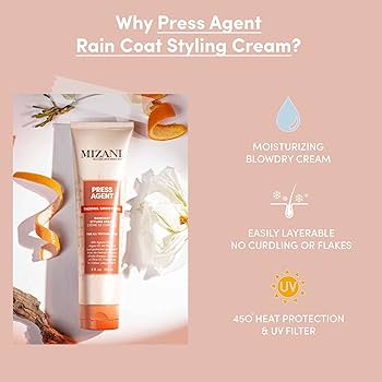 Amazon.com: Mizani Press Agent Raincoat Styling Cream