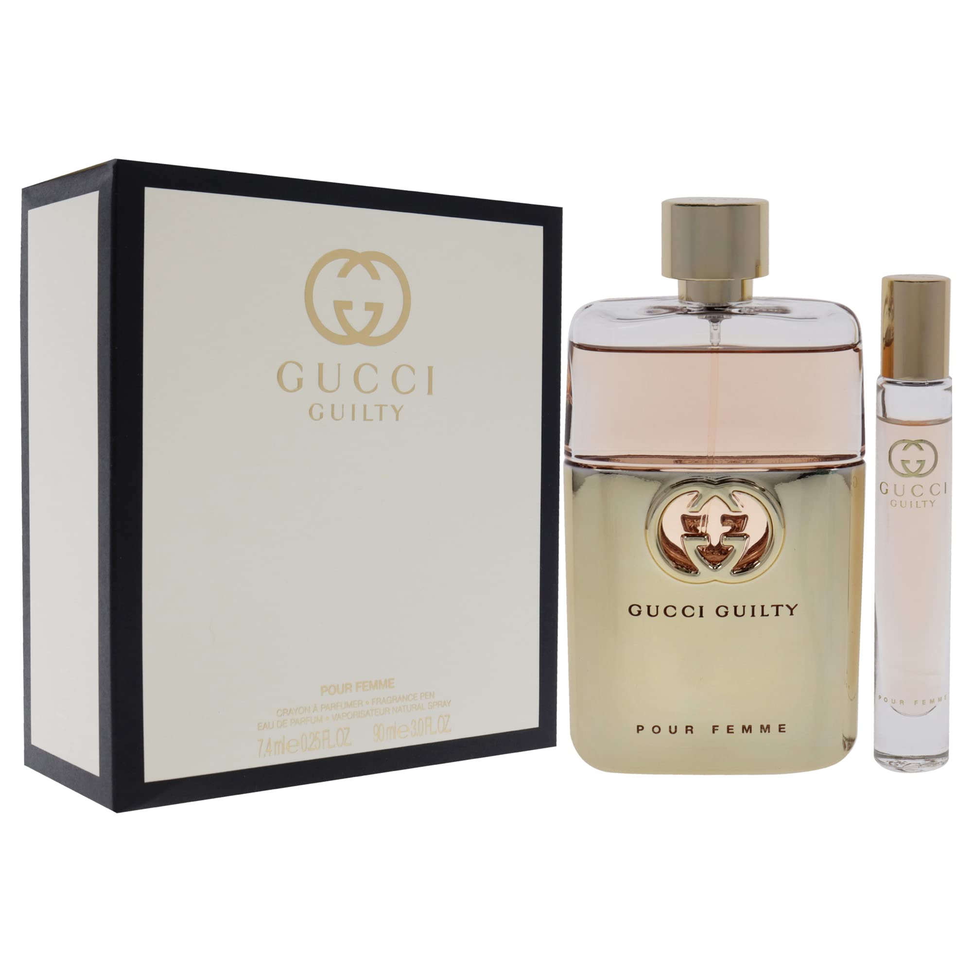 Amazon.com : Gucci Gucci Guilty Pour Femme 3oz EDP Spray, 0.25oz