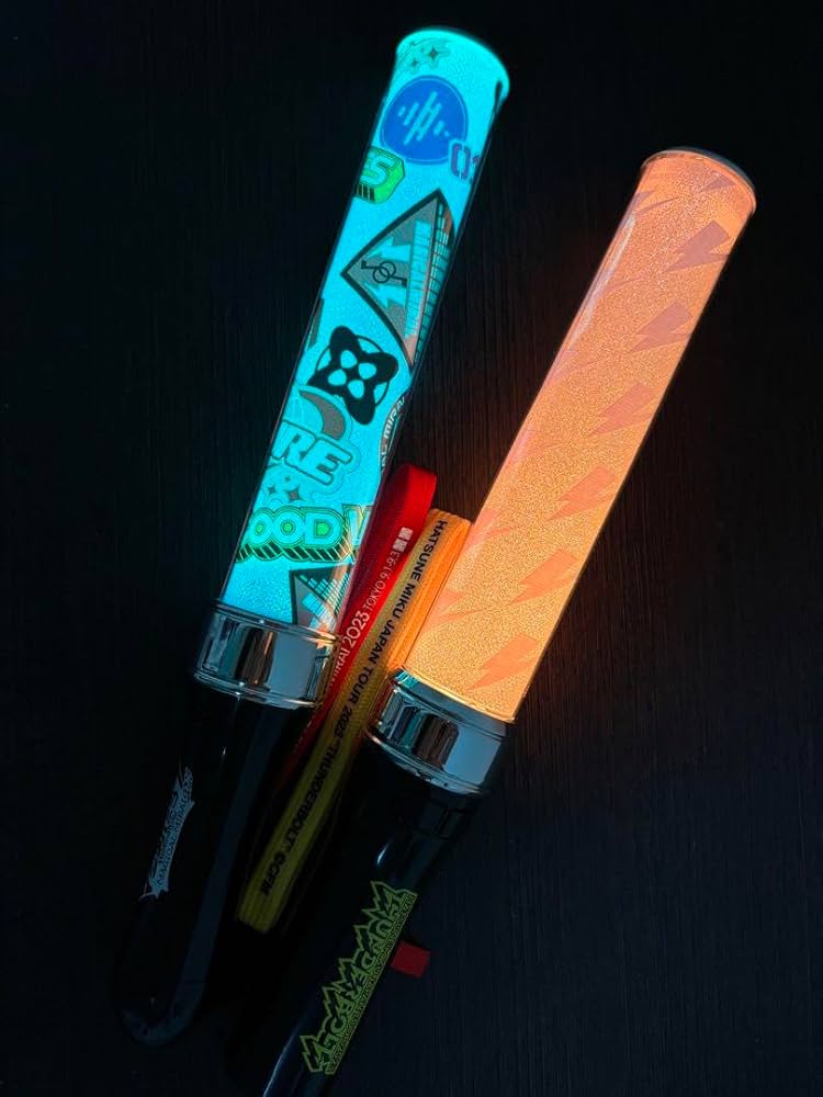 初音ミク サンダーボルト ペンライト 2本 初音ミク サンダーボルト