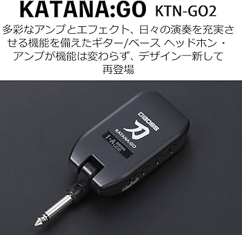 Amazon.co.jp: BOSS KATANA:GO2 KTN-GO2 ヘッドホン HP-CT1 セット