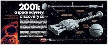 Amazon | メビウス 2001年宇宙の旅 ディスカバリー号 XD-1 1/350