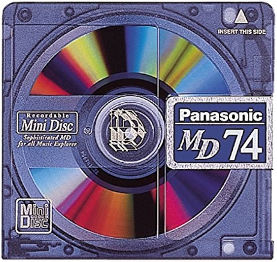 Amazon | Panasonic MD ディスク 74分【2枚セット】 録音用 ミニ