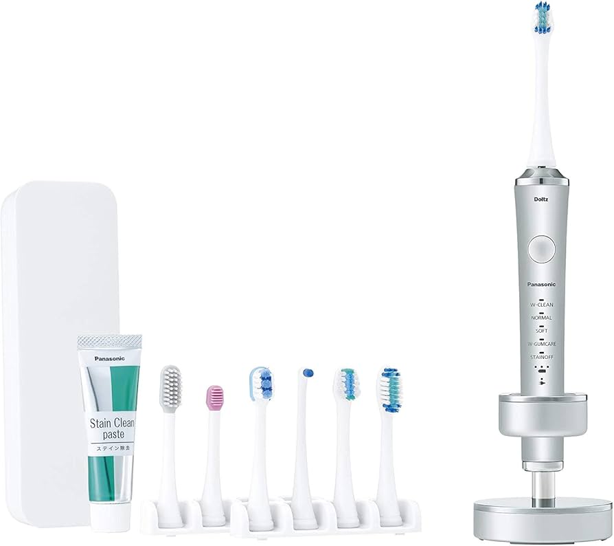 Amazon | パナソニック 電動歯ブラシ ドルツ シルバー EW-DP53-S