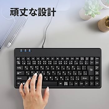 Amazon | Perixx(ペリックス) PERIBOARD-409U JP 有線 ミニ キーボード