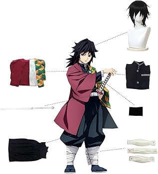 Amazon.co.jp: 神併良品 冨岡義勇 コスプレ ウィッグ付き 水の呼吸