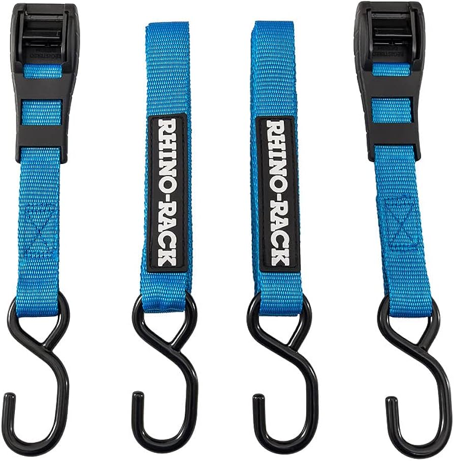 Amazon.co.jp: RHINO-RACK ライノラック TIE DOWN STRAP WITH HOOK 3m