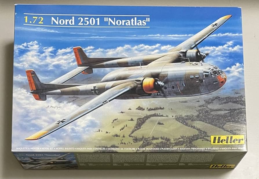 Amazon.co.jp: 中袋未開封 未組立品 Heller エレール 1/72 ノール 2501