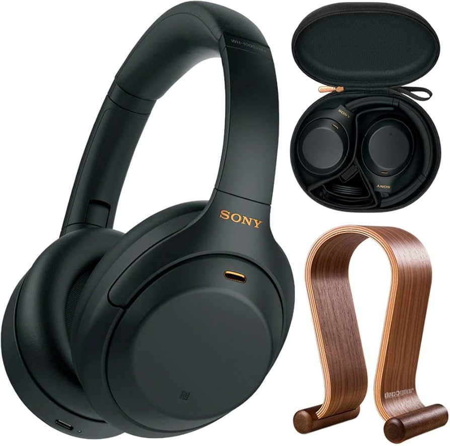 Sony WH1000XM4/B Premium Noise Cancelling Wireless Over-The-Ear