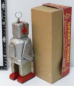 Amazon | KO【SPARKY ROBOT スパーキーロボット ゼンマイ歩行 ペイント