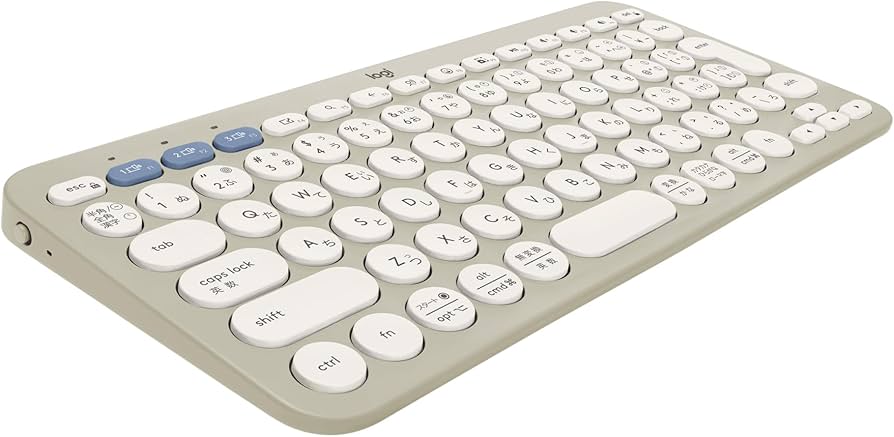 Amazon.co.jp: ロジクール ワイヤレスキーボード PEBBLE KEYS 2