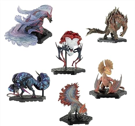 モンハンワイルズ】CFB Plus Vol.28 フィギュア全6種＋ボーナスパーツ