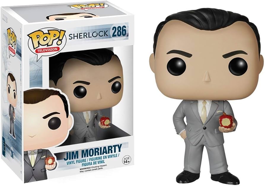 Amazon.com: Funko Pop! TV: Sherlock - Jim Moriarty Vinyl Figure