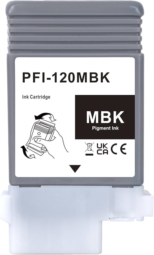 Amazon.co.jp: LCL CANON用 キャノン用 PFI-120 PFI-120MBK 顔料 (1