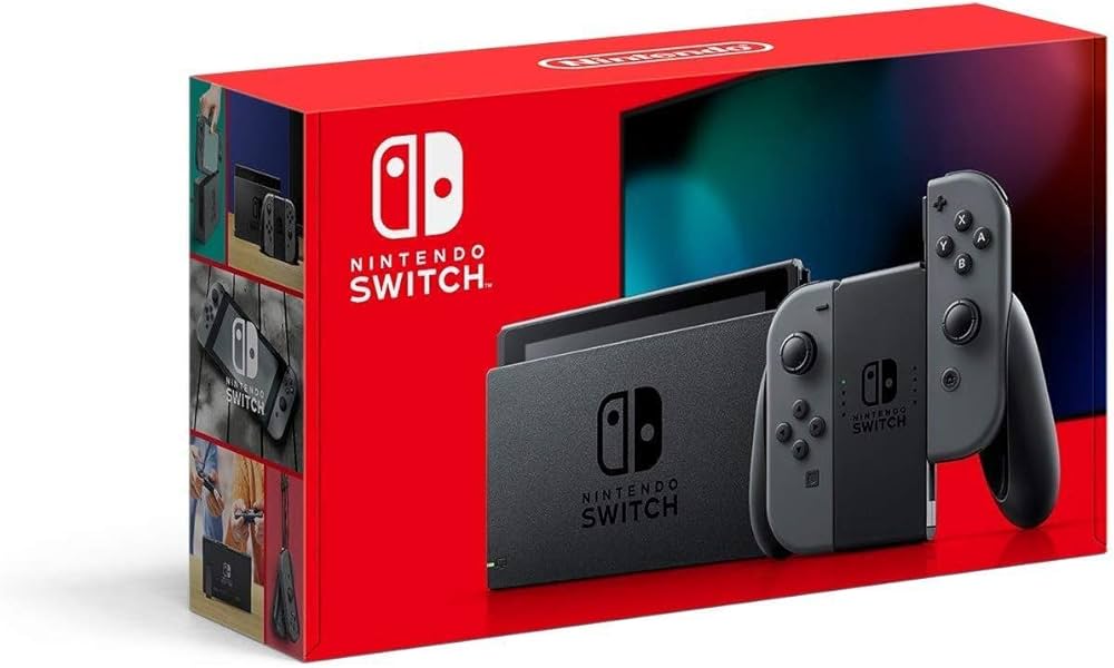 Amazon.co.jp: Nintendo Switch with Gray Joy‑Con - HAC-001 : ゲーム